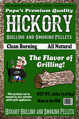 Hickory Grilling and Smoking pellets