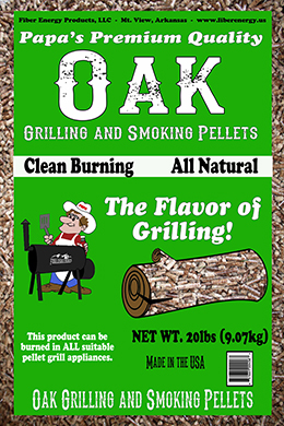 Oak Grilling and Smoking Pellets