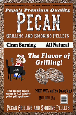 Pecan Grilling and Smoking Peletts