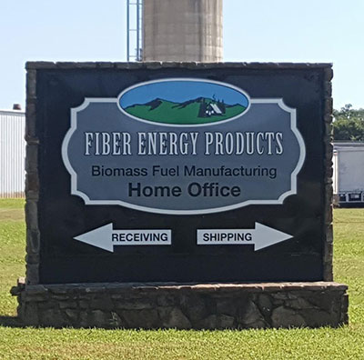 Fiber Energy Products sign