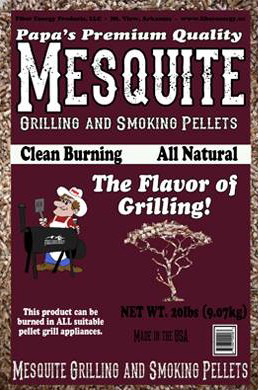Mesquite grilling and smoking pellets