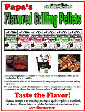 Papa's flavored Grilling Pellets