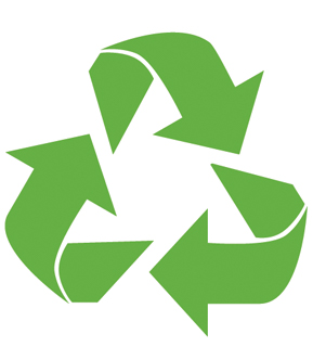 three recycle arrows